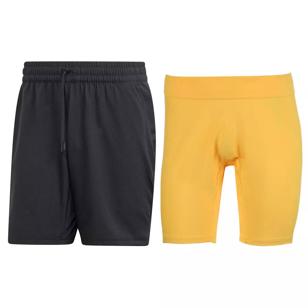 Short Adidas Paris 2N1 Grigio