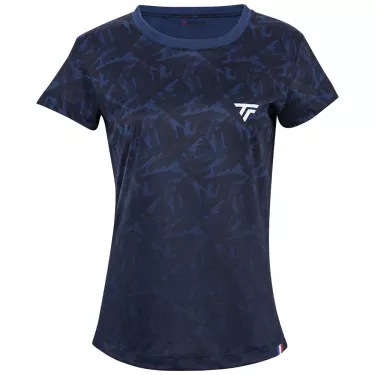 T-Shirt Tecnifibre Team Tech Donna Blu Navy