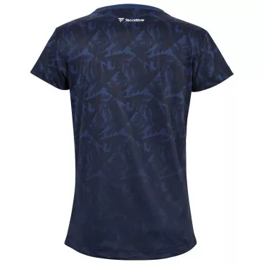 T-Shirt Tecnifibre Team Tech Donna Blu Navy