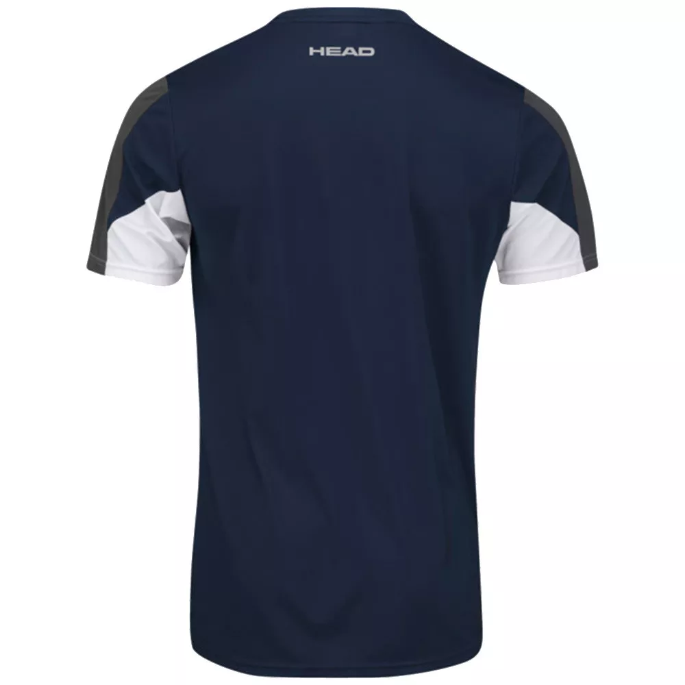 T-Shirt Head Junior Club Tech blu navy