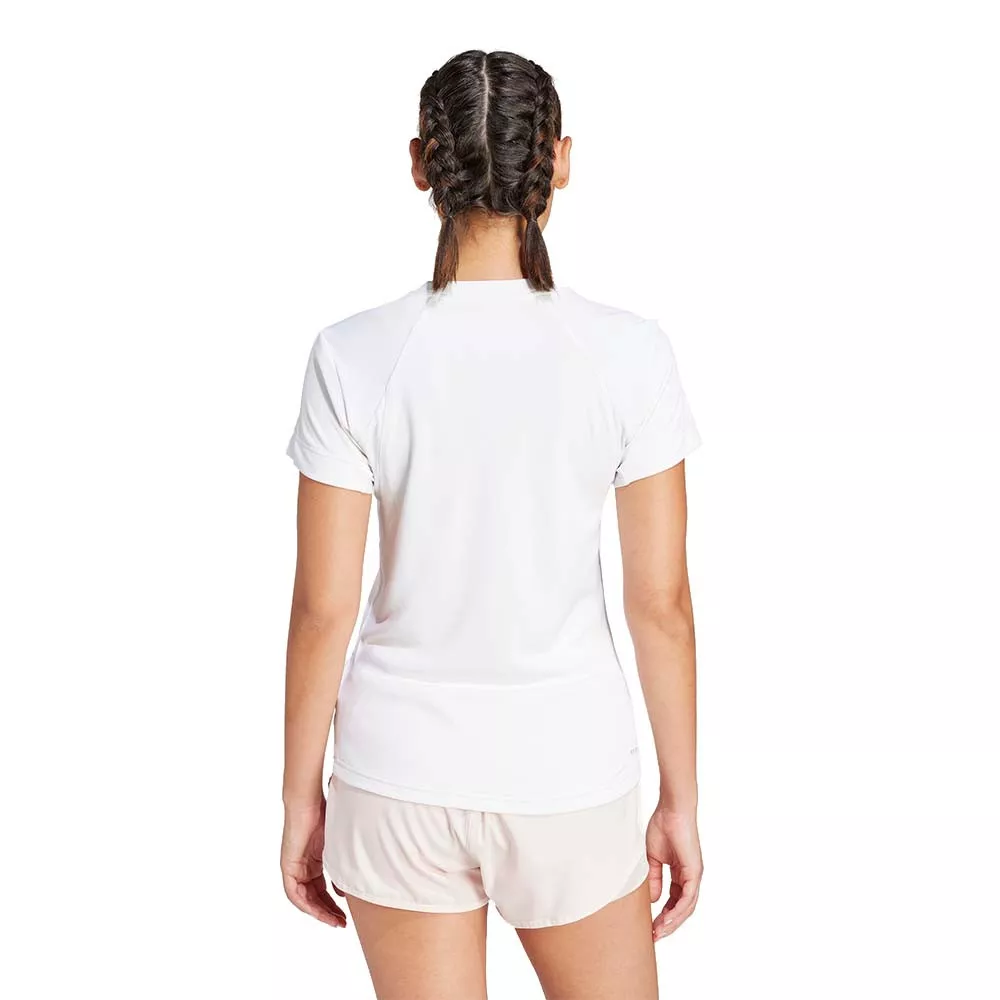 T-shirt Adidas Freelift da donna Bianca