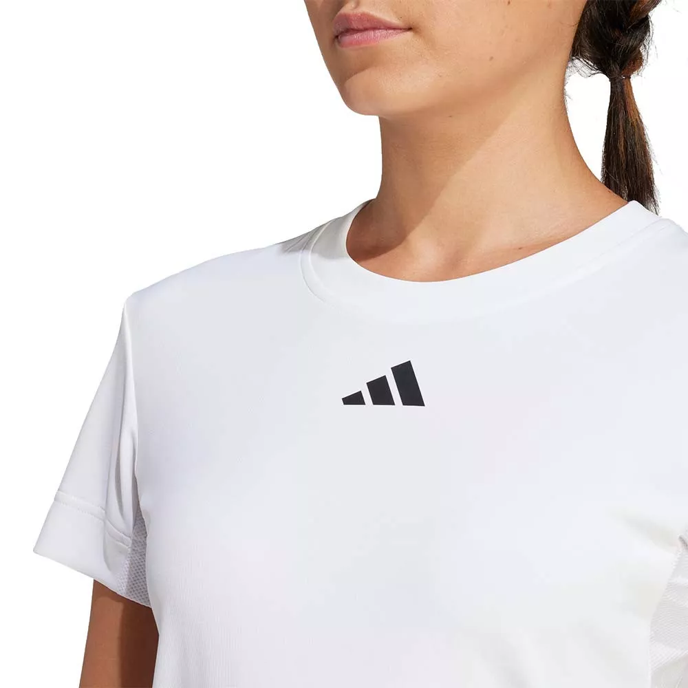 T-shirt Adidas Freelift da donna Bianca