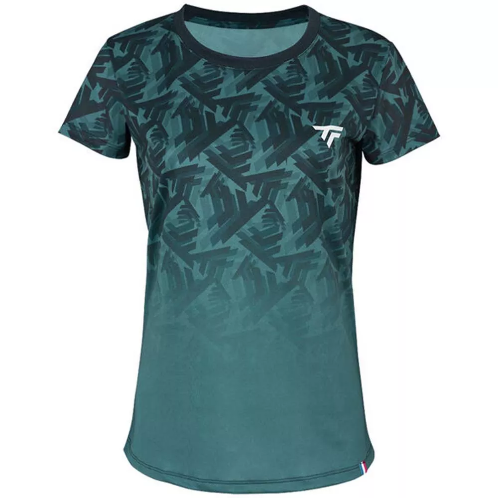 T-Shirt Tecnifibre Infini Tee X-Loop Donna Verde