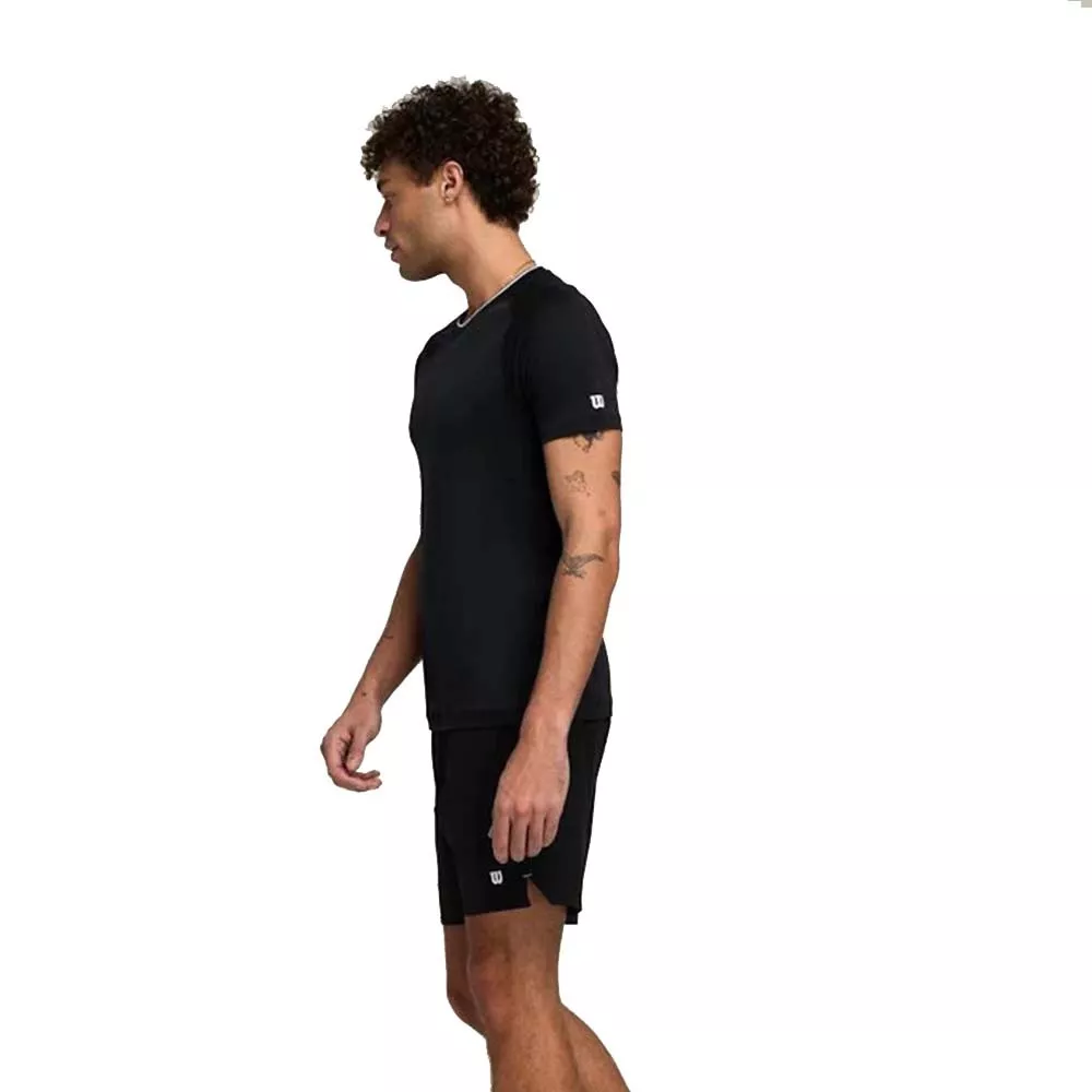 Wilson x Bela Seamless Crew 2.0 T-Shirt Nero