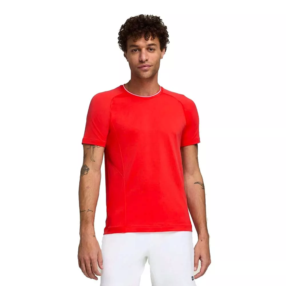 T-shirt Wilson Team Seamless Crew Verde