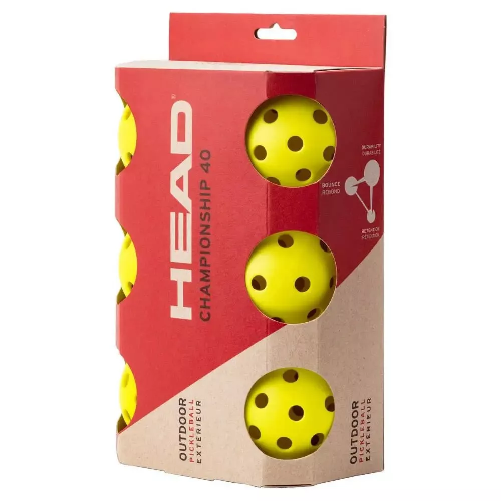 Palline Pickleball Head Championship 40 x6