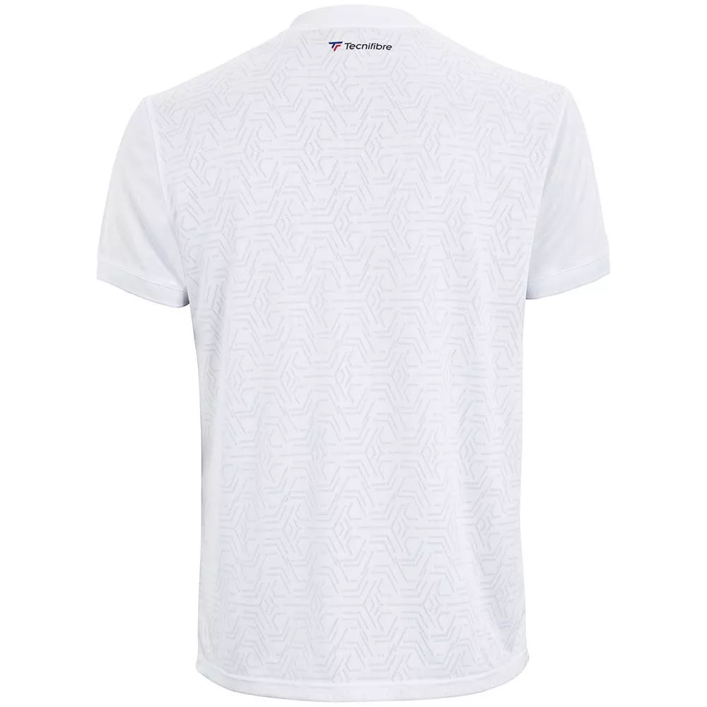 Polo Tecnifibre Team Mesh Bianco