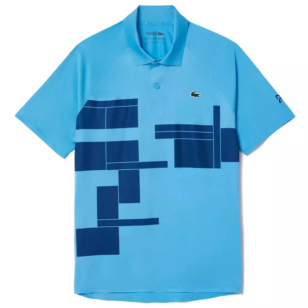 Polo Lacoste Tennis Novak Djokovic Player Blu