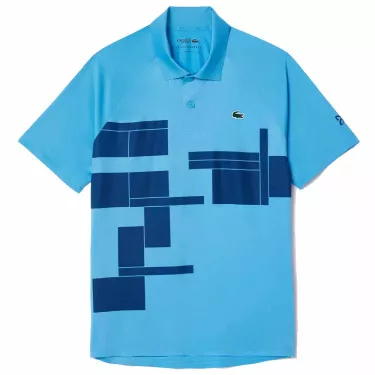 Polo Lacoste Tennis Novak Djokovic Player Blu