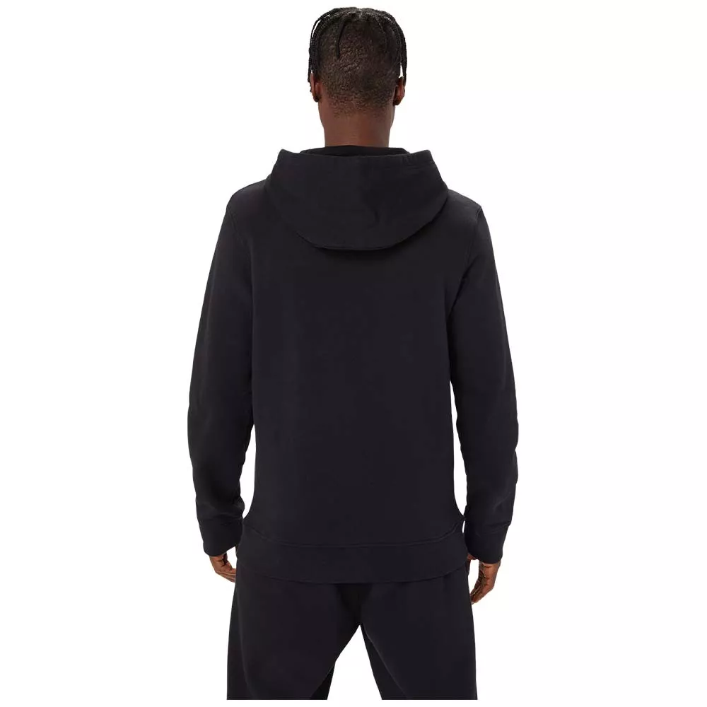 Felpa con cappuccio Asics Logo Blu marino