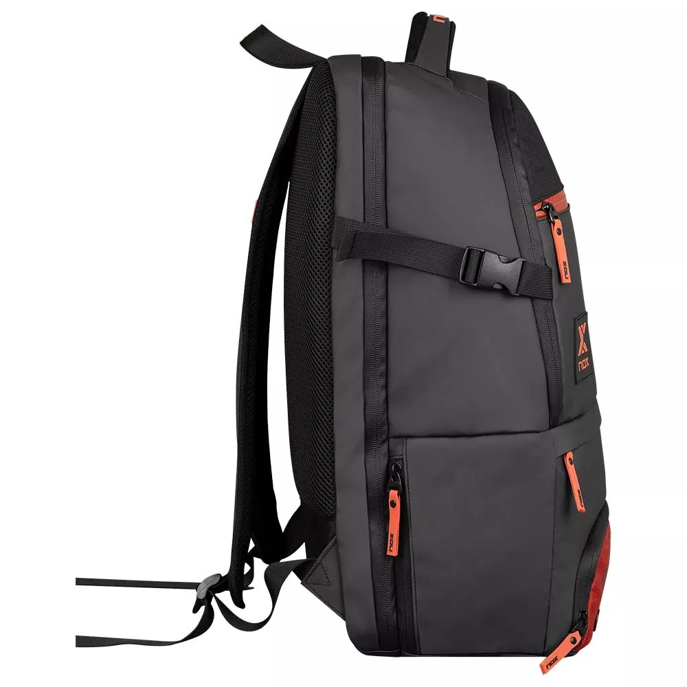 Zaino Nox Luxury Open Series Nero / Rosso