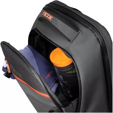 Zaino Nox Luxury Open Series Nero / Rosso