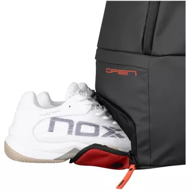 Zaino Nox Luxury Open Series Nero / Rosso