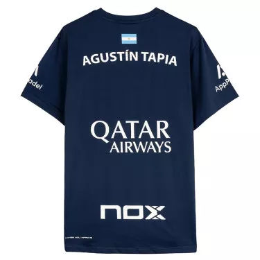 T-shirt Nox AT10 Agust&iacute;n Tapia Nero