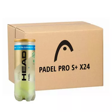 Tubo da 3 palline Head Padel Pro S+