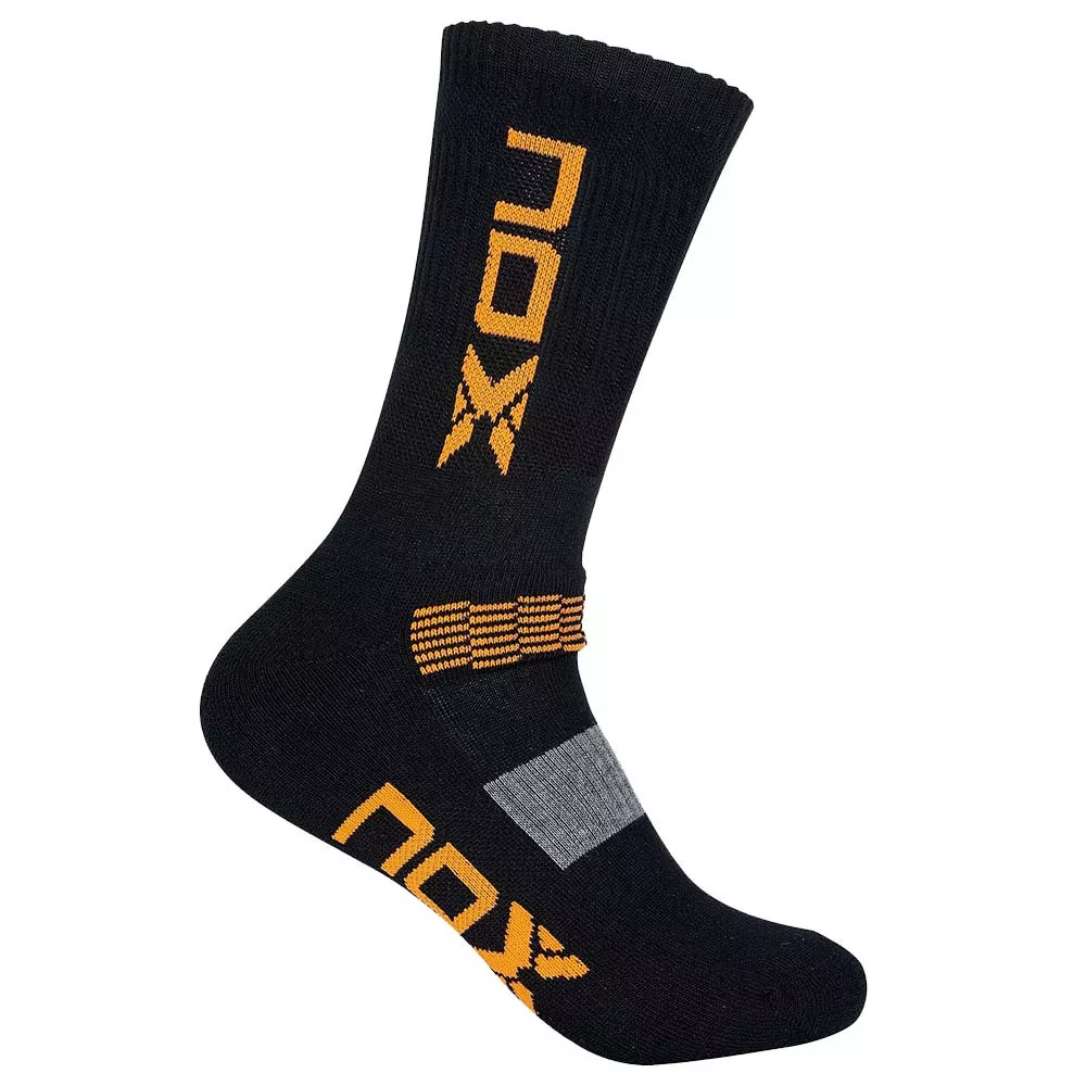 Calze Nox Crew Nero / Rosso