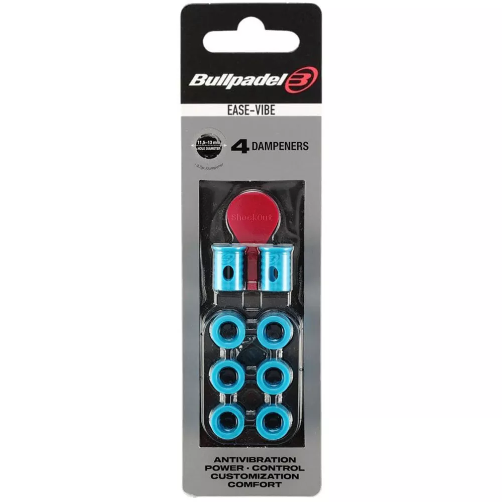 Antivibrazioni Bullpadel Ease Vibe x4 Nero