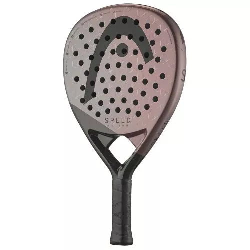 Racchetta Padel HP SPEED - Fibra Di Vetro, Nucleo Soft EVA, Forma Rotonda, Leggera E Maneggevole