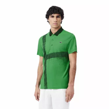 copy ofPolo Lacoste Tennis Novak Djokovic Fan Blu/Marina