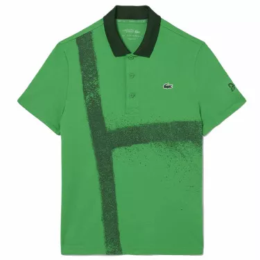 copy ofPolo Lacoste Tennis Novak Djokovic Fan Blu/Marina