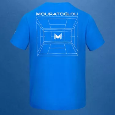 T-shirt Grafica Mouratoglou Navy blu