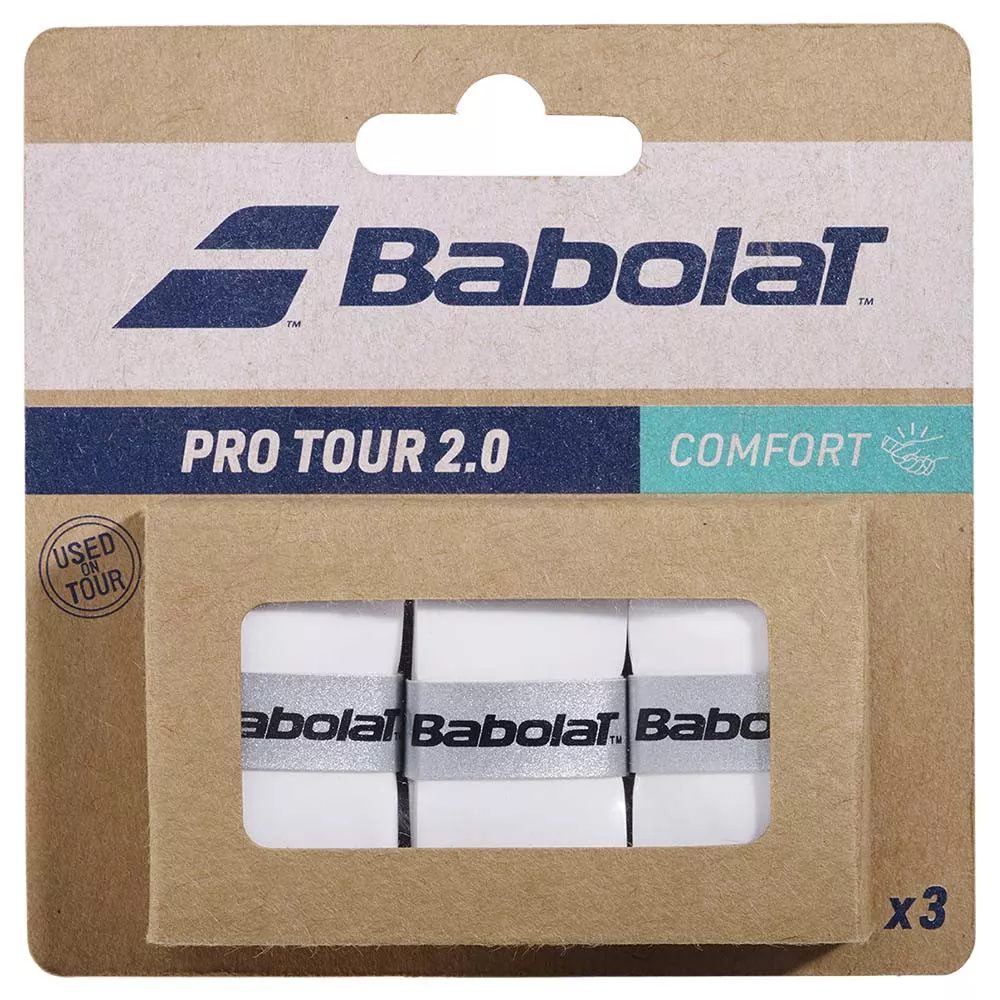 Overgrips Babolat Pro Tour 2.0 Bianco x3