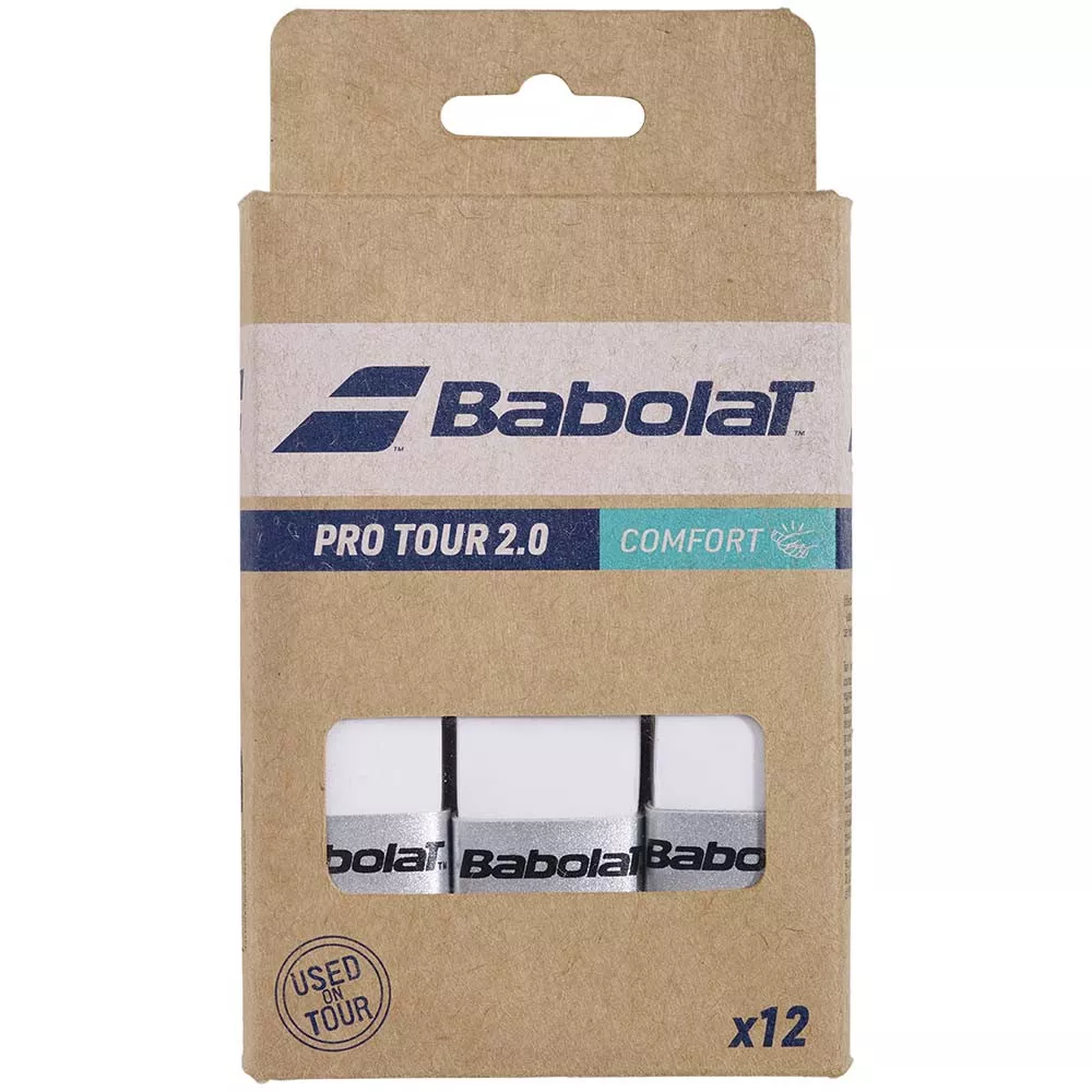 Overgrips Babolat Pro Tour 2.0 Bianco x12