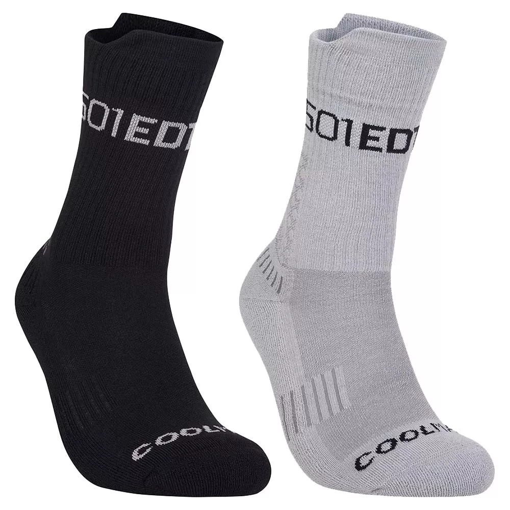 Calze Bullpadel Nero / Bianco 2 pack