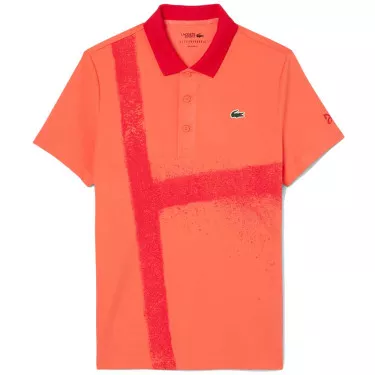 Polo Lacoste Tennis Novak Djokovic Fan Verde/Marina