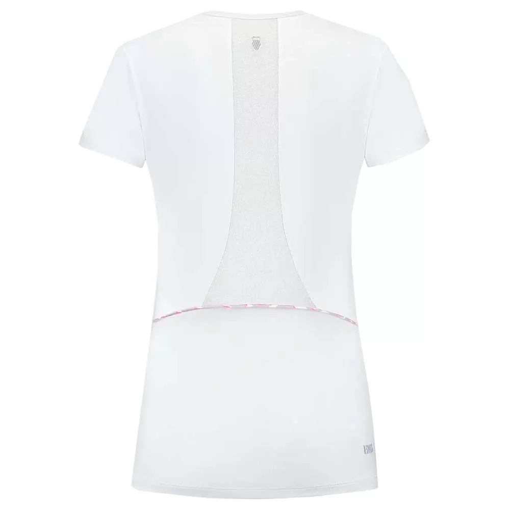 T-ShirtK-Swiss Hypercourt Round Neck Top 2 Bianco