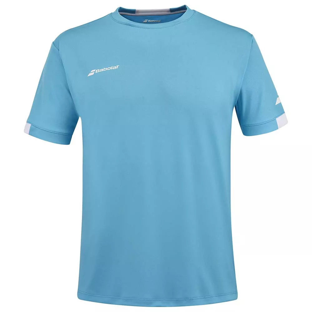 T-Shirt Babolat Play Crew Neck Junior Navy Blu