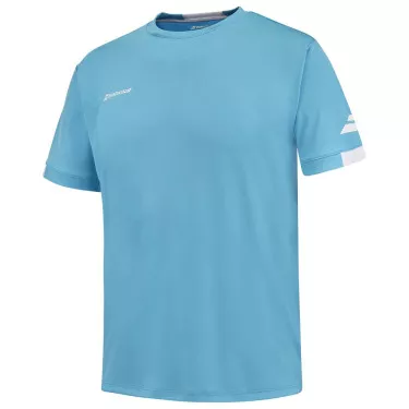 T-Shirt Babolat Play Crew Neck Junior Navy Blu