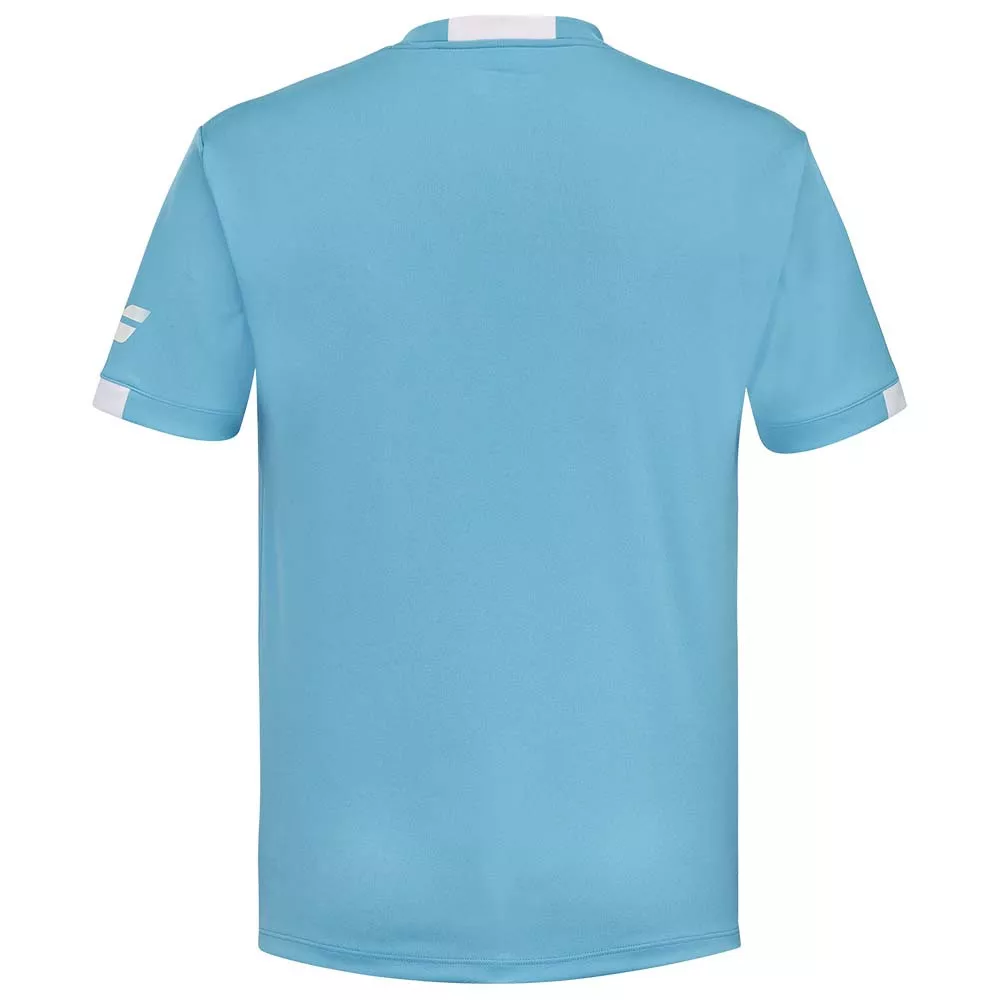 T-Shirt Babolat Play Crew Neck Junior Navy Blu