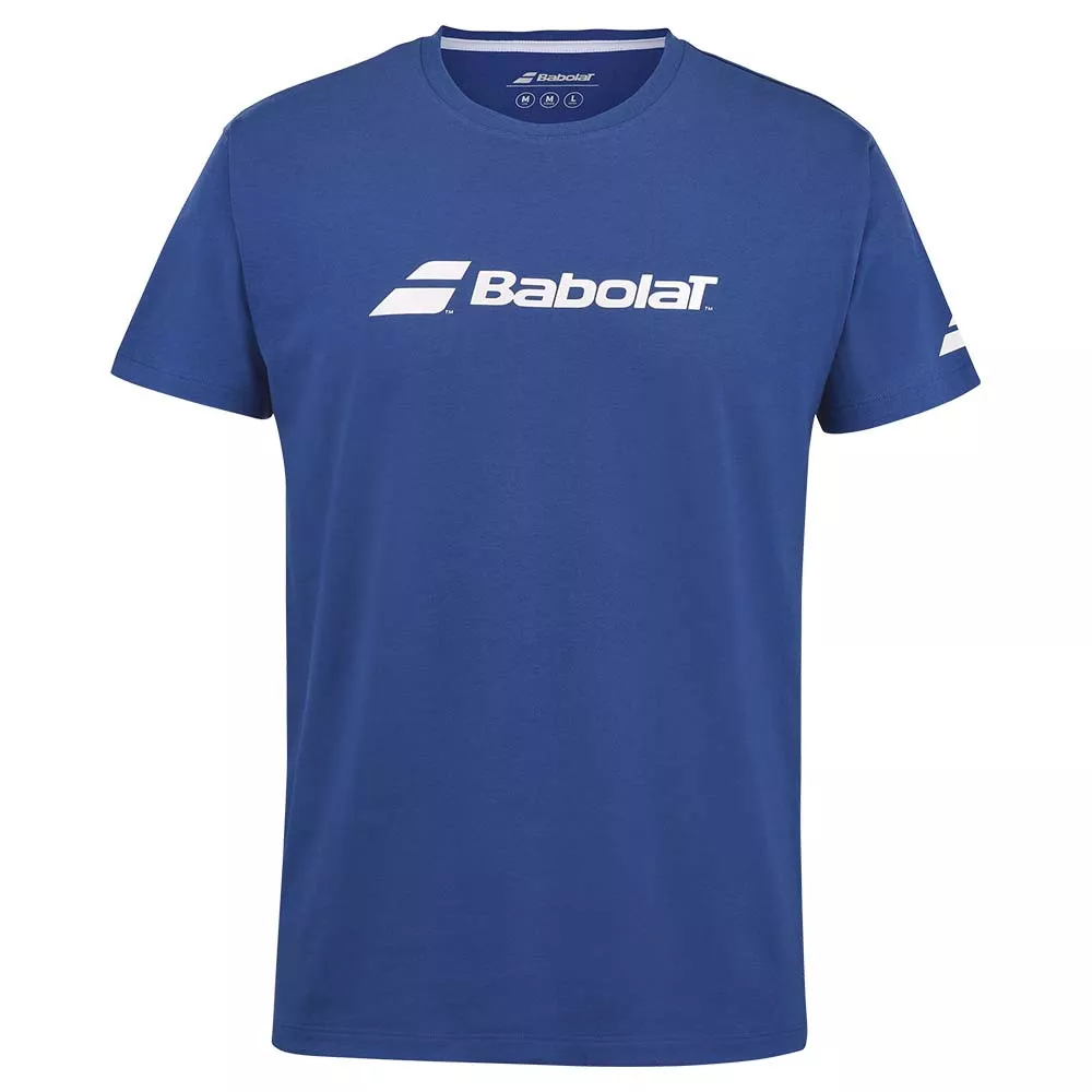 T-Shirt Babolat Exercise Junior Blu Navy