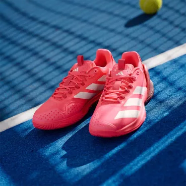 Scarpe Adidas Adizero Cybersonic Clay Nere / Arancioni