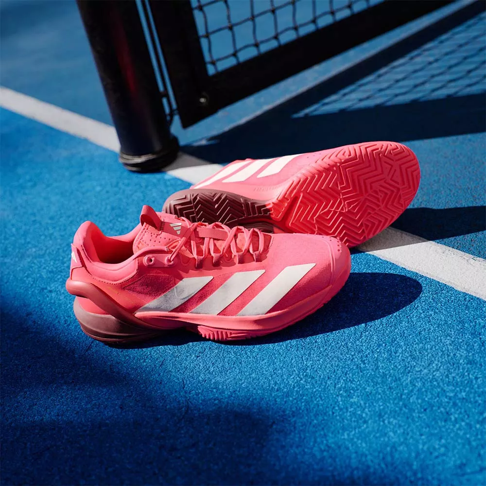 Scarpe Adidas Adizero Cybersonic Clay Nere / Arancioni