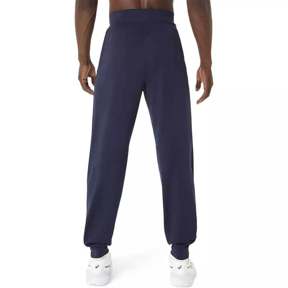 Pantaloni Asics Logo Navy Blu
