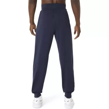 Pantaloni Asics Logo Navy Blu
