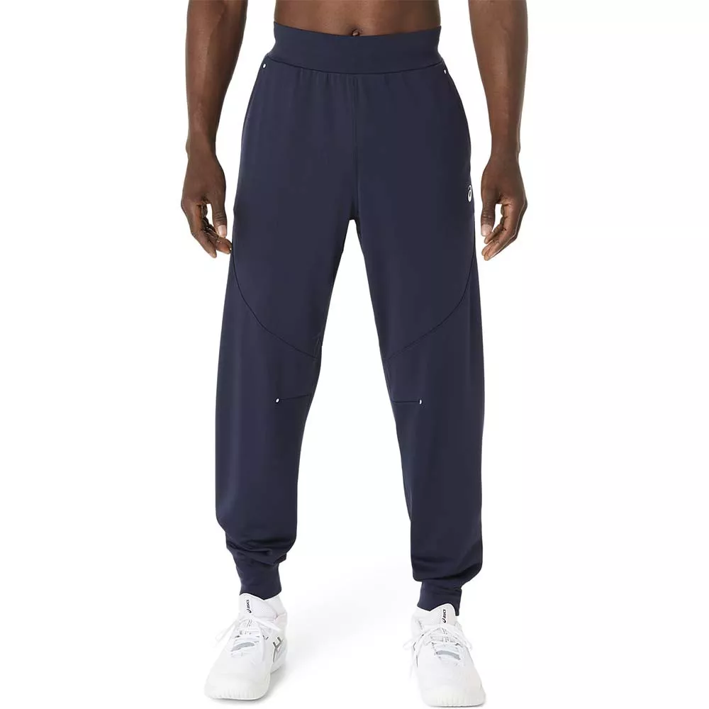 Pantaloni Asics Logo Navy Blu