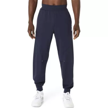 Pantaloni Asics Logo Navy Blu