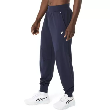Pantaloni Asics Logo Navy Blu