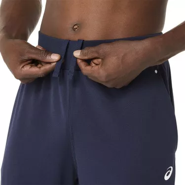 Pantaloni Asics Logo Navy Blu
