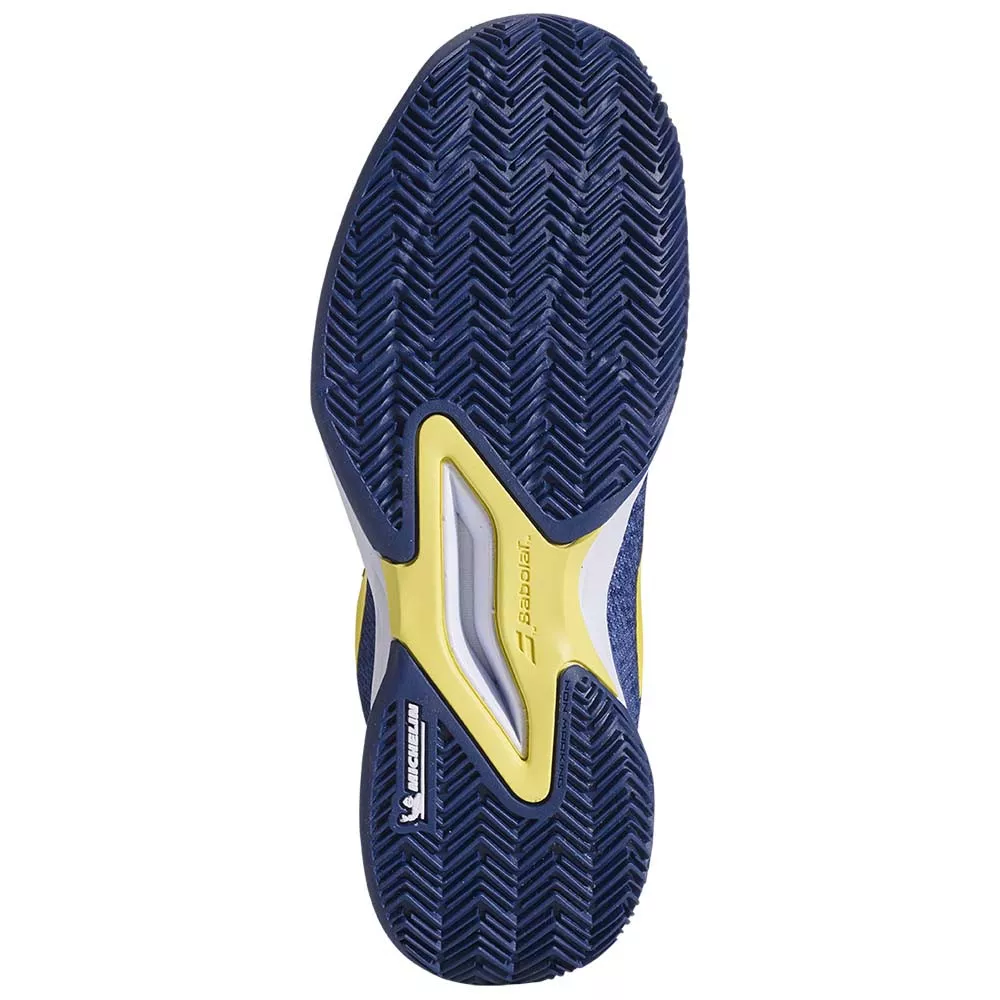 Scarpe Babolat Jet Mach 3 Junior Rosso / Bianco