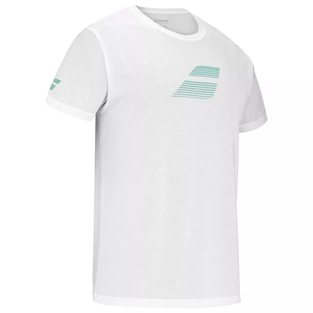 T-Shirt Babolat Exercise Big Flag Navy Blu