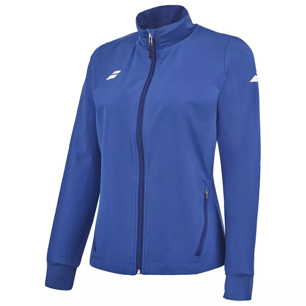 Giacca con cerniera Babolat Play da donna blu navy