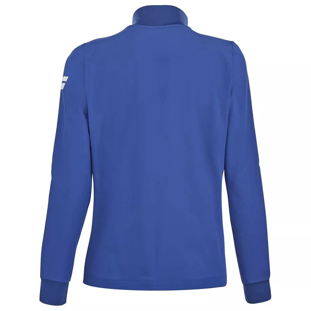 Giacca con cerniera Babolat Play da donna blu navy
