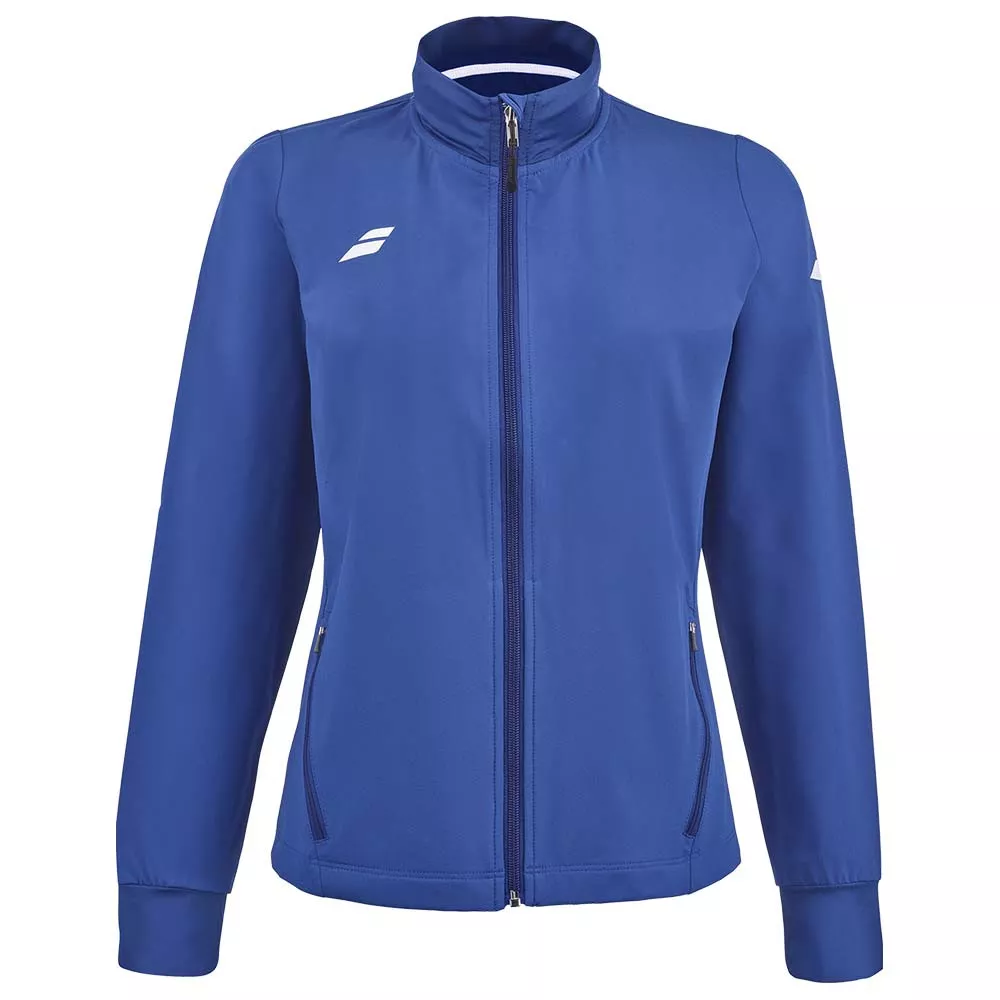 Giacca con cerniera Babolat Play da donna blu navy