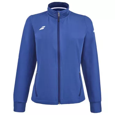 Giacca con cerniera Babolat Play da donna blu navy