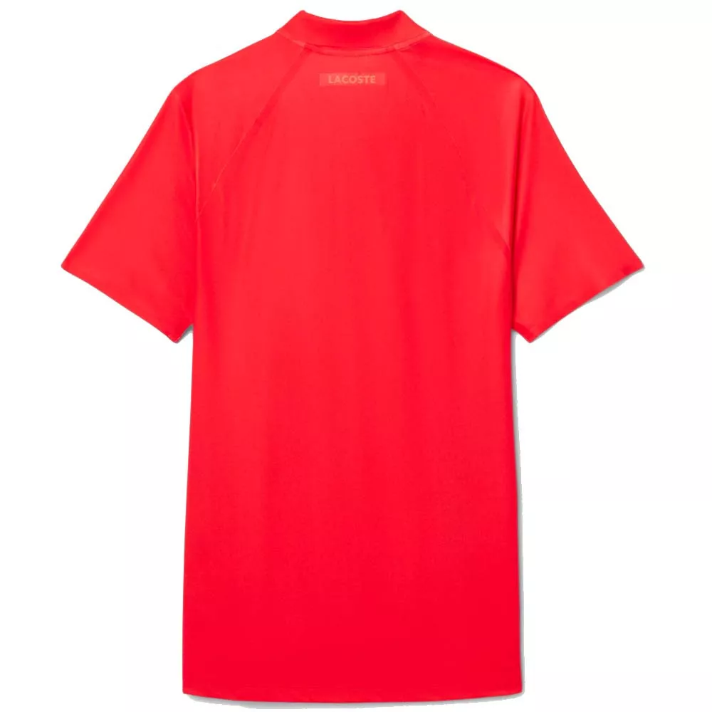 Polo Lacoste Tennis Novak Djokovic Player Rossa / Bordeaux