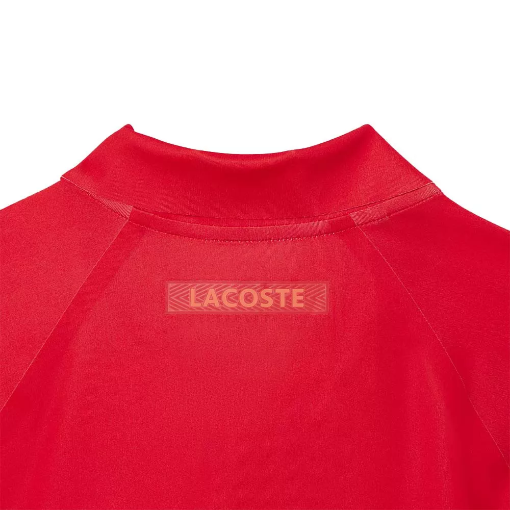 Polo Lacoste Tennis Novak Djokovic Player Rossa / Bordeaux